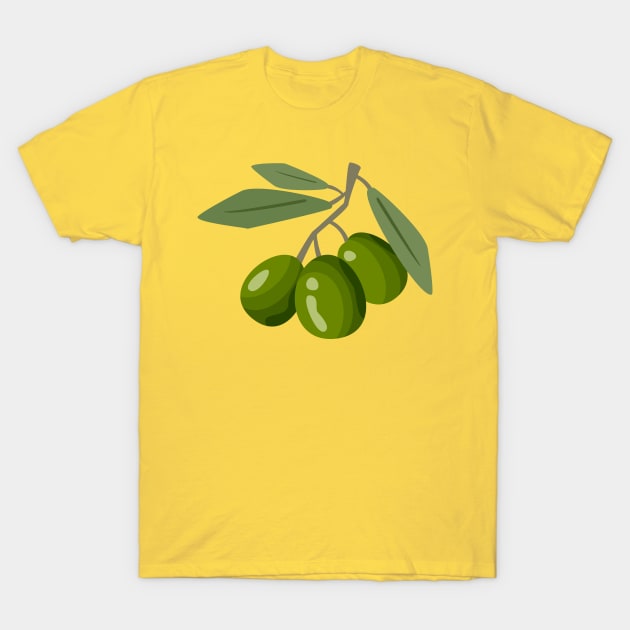 Olives T-Shirt by soniapascual